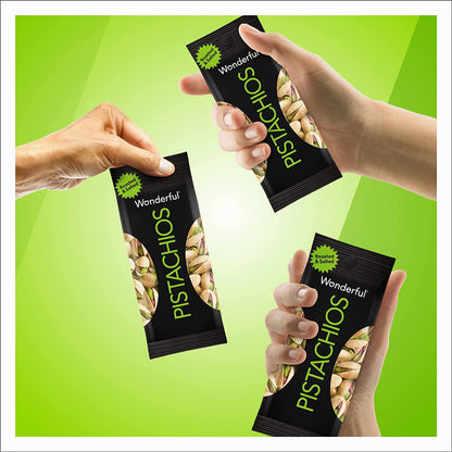 Wonderful Pistachios Individually Wrapped Packs – Mid-Day Fuel for Remote Workers and Home Offices