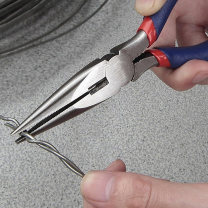 WORKPRO Large Pliers and Adjustable Wrench – Productivity-Boosting Hand Tool Set for Quick Repairs