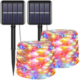 Pet and Child Safe Solar Lights Halloween – Bendable Copper Wire Holiday Lights for Dog Run, Sandbox and Treehouse