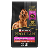 Purina Pro Plan Sensitive Skin and Stomach Dog Food Dry – Adult Salmon & Rice Formula for Allergen-Prone Adult Dogs