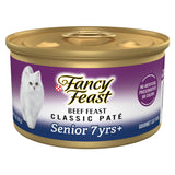 Purina Fancy Feast Gravy Lovers Wet Cat Food – Complete Balanced Poultry and Beef Recipes for Stress-Free Senior Cat Feeding Stations