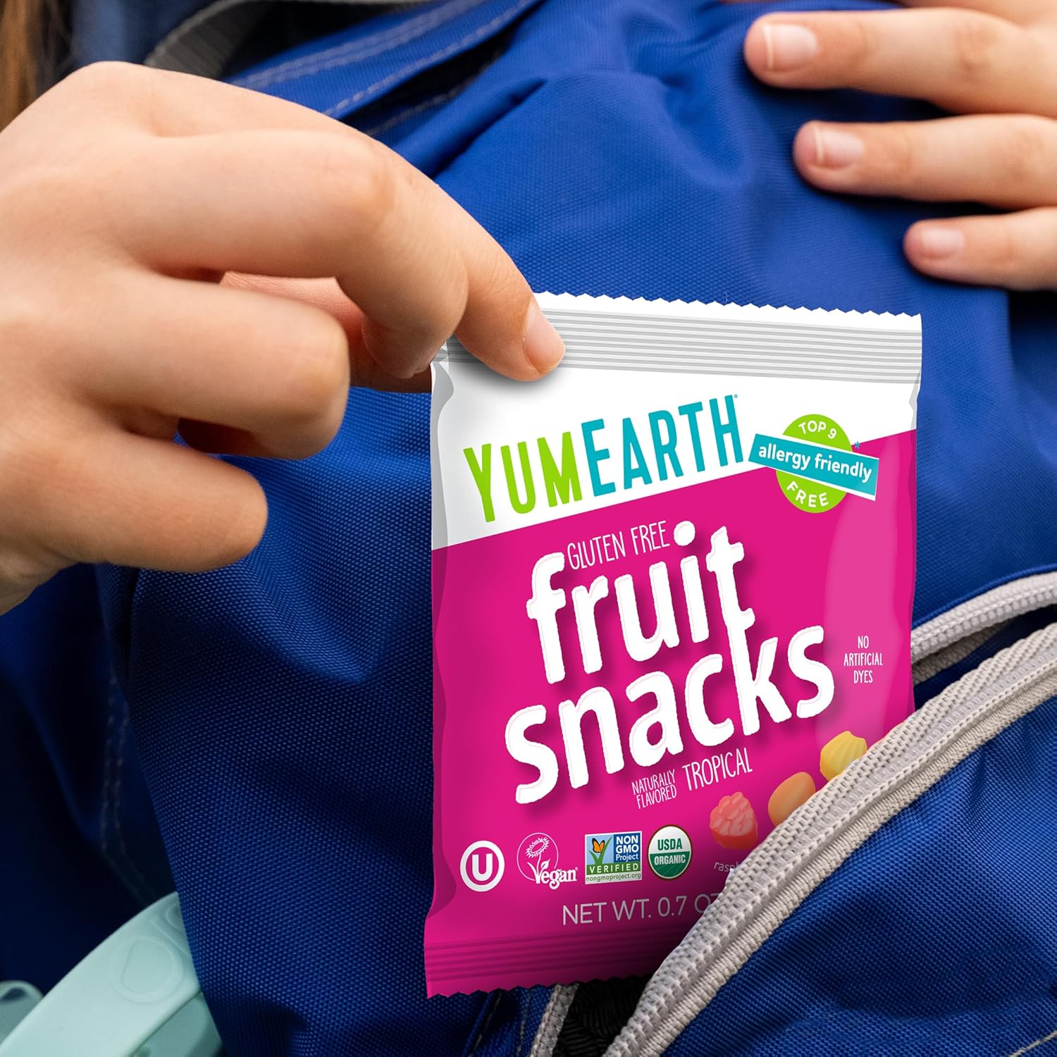 YumEarth Non GMO Tropical Fruit Snacks – Wholesome Snack for Wellness Focused Homes
