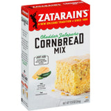Zatarain's Cheddar Jalapeño Cornbread Mix – Housewarming Pantry Gift for Spicy-Food Lovers, Easy 4-Ingredient Bake