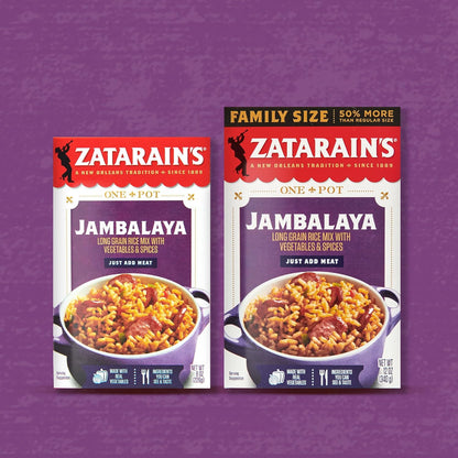 Zatarain's Jambalaya 8 oz – Practical Housewarming Gift for New Home Cooks and Apartment Setters