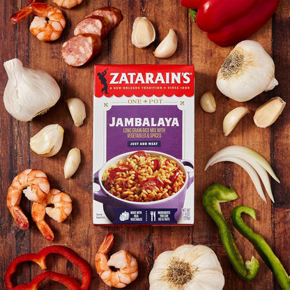 Zatarain's Jambalaya 8 oz – Practical Housewarming Gift for New Home Cooks and Apartment Setters