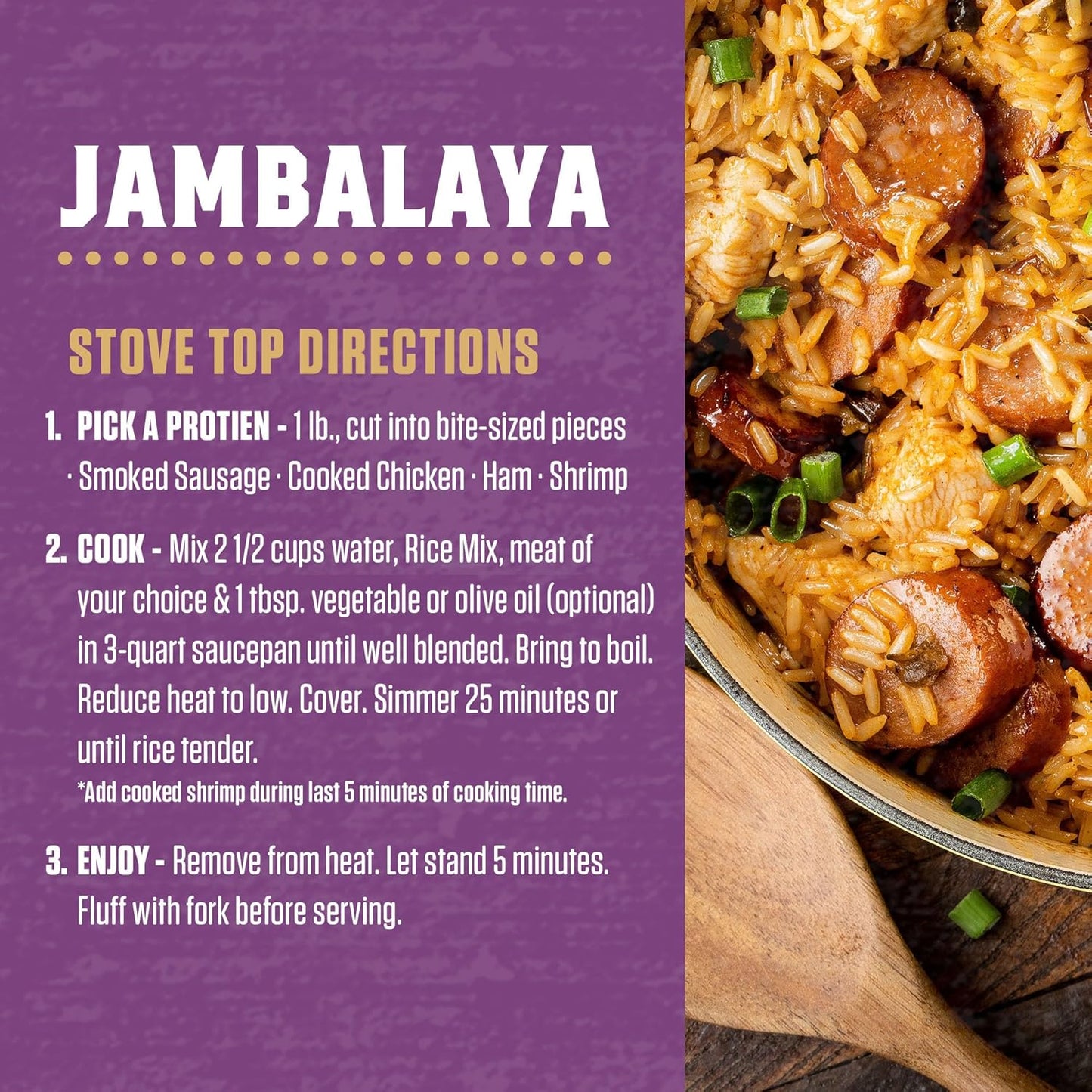 Zatarain's Jambalaya 8 oz – Practical Housewarming Gift for New Home Cooks and Apartment Setters