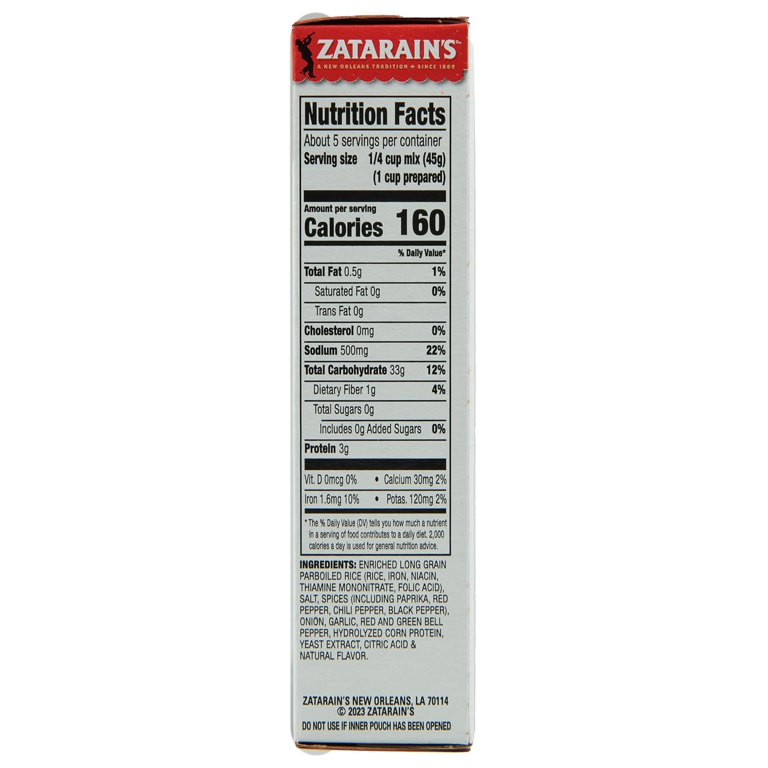 Zatarain's Jambalaya 8 oz – Practical Housewarming Gift for New Home Cooks and Apartment Setters