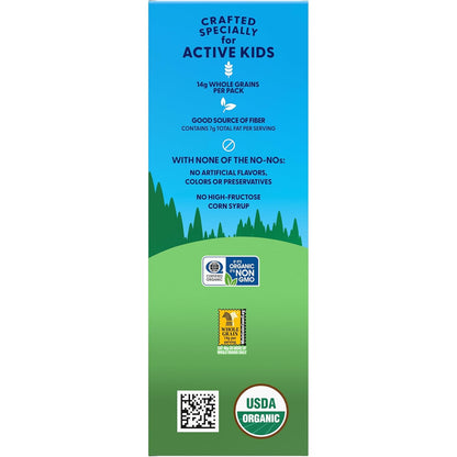 Zbar Oat Bites - Iced Oatmeal Cookie - Holiday Stocking Stuffer Snack Box for Health-Conscious Families - USDA Organic