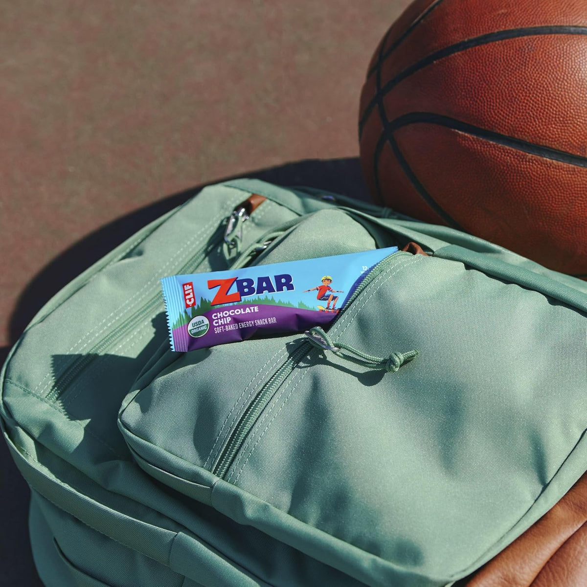 Zbar Soft-Baked Chocolate Chip Snack Bars for Family Holiday Gifting, Party Favor Bags, and Long-Distance Grandkid Mailers – 12 Pack