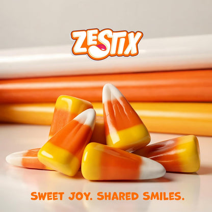 Zestix Candy Corn – Fun Seasonal Gift for Mom, Teachers, and Neighbors, 10 oz Shareable Bag of Chewy Sweets