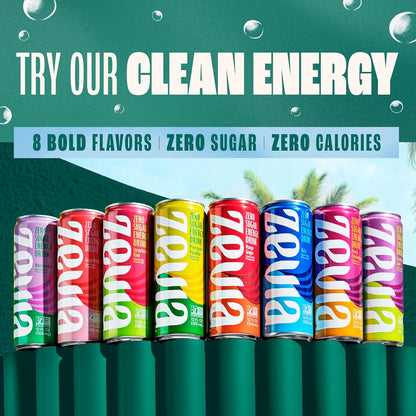 Zevia Zero Sugar Soda – Minimalist Pantry Soda with a Four-Ingredient Clean Label, No Fillers or Additives