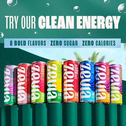 Zevia Zero Sugar Soda Rainbow Variety Pack 24-Can – Clean-Ingredient Stevia Soda for Minimalist Fridges and Intentional Pantries