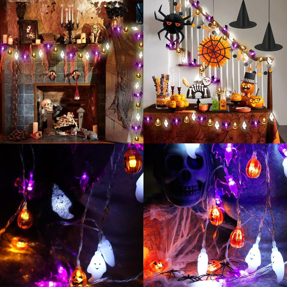 Zimati Halloween Lights Gift Ready Decor for Mom Sister and Friend Who Love Autumn Ambiance