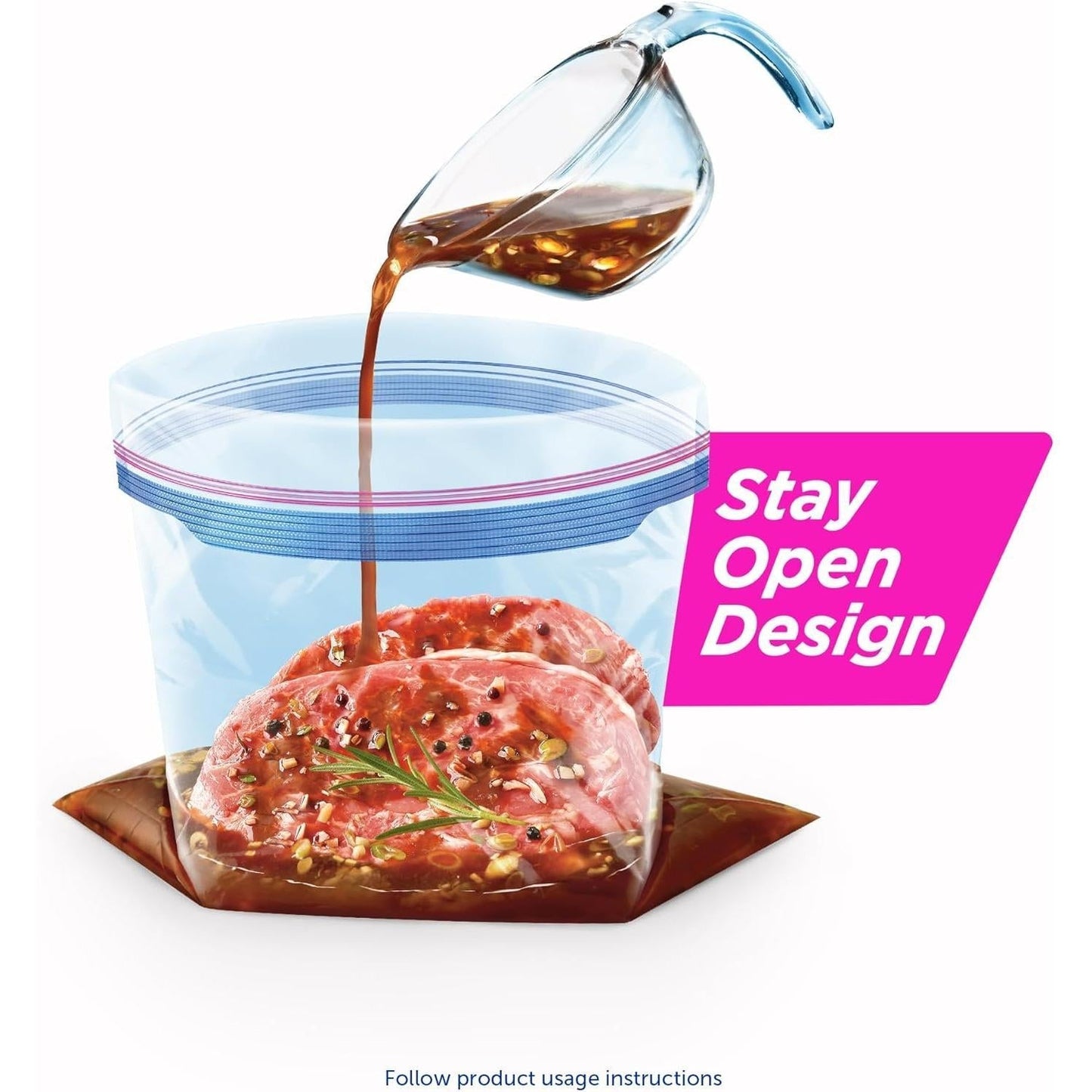 Ziploc Gallon Freezer Bags – Sous Vide Sealing and Freezer Storage for Healthy Home Cooking