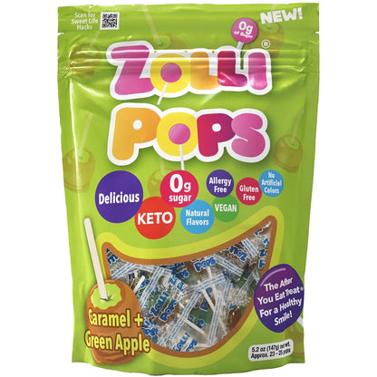 Zollipops Dentist-Approved Cavity-Fighting Lollipops – Xylitol Candy That Actively Protects Teeth in Kids and Adults