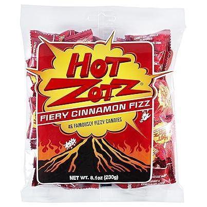 ZOTZ Fizzy Sour Candy 100 Piece Bag - Unique Fizzy Sour Candy Gift for Retro Candy Lovers, Birthday Present for Her and Fun Shared Treat